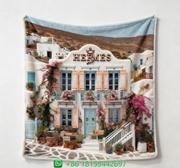 Hermes Throw Blankets